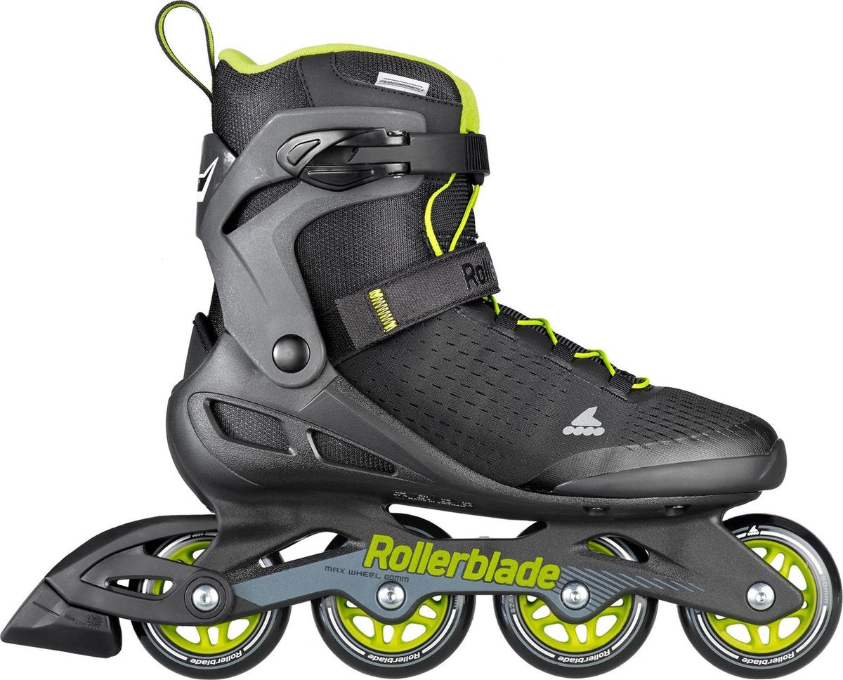 Rollerblade Inlineskates - Maat 42.5 - Mannen - zwart/lime groen
