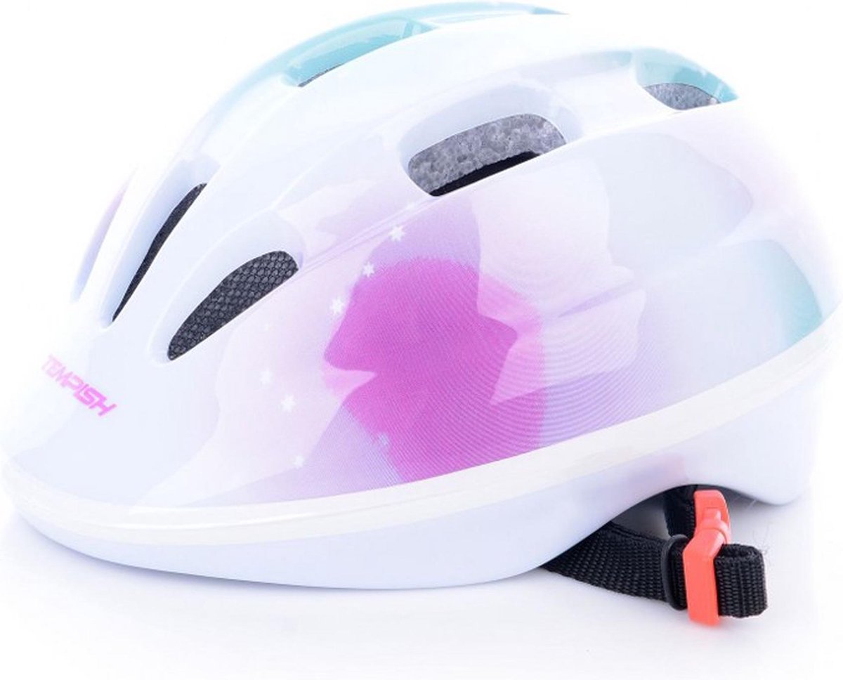 Tempish Kinderhelm - Meisjes - wit/roze