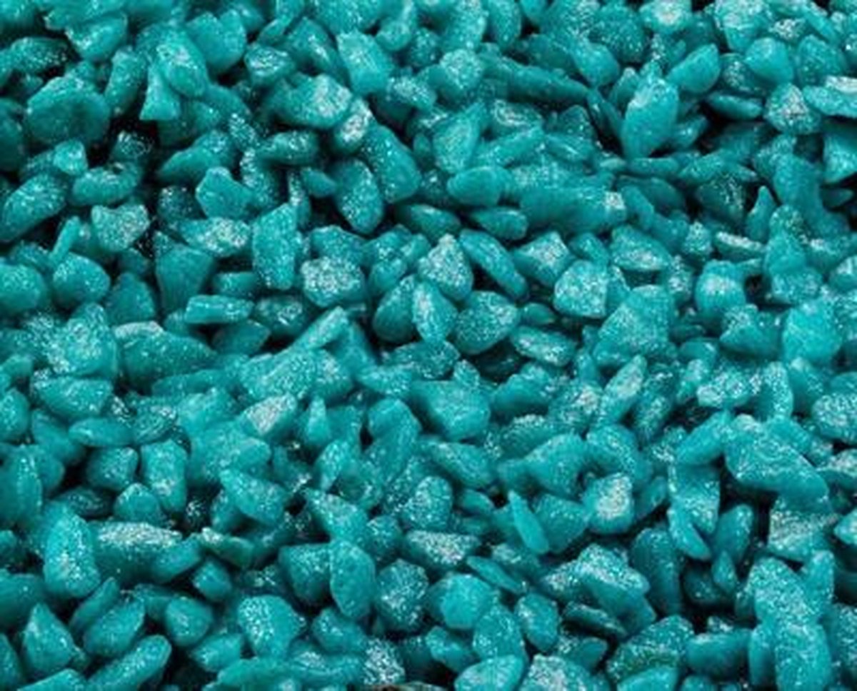 Aqua-della glamour steen smaragd groen