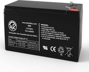 Vision CP1290L 12V 9Ah Lood zuur Accu - Dit is een AJC® Vervangings Accu