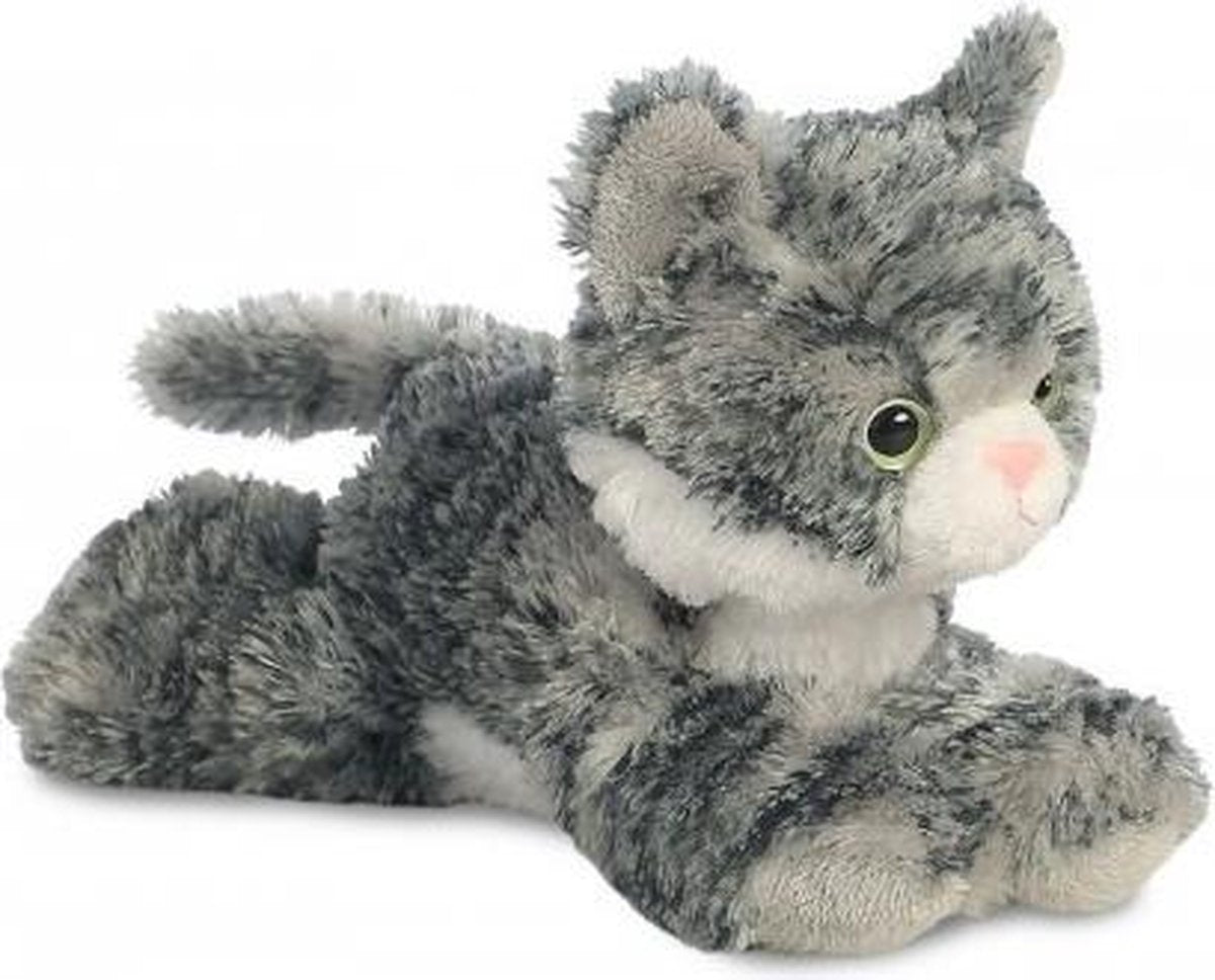 Aurora Knuffel Mini Flopsie Lily Grijzen Kat 20
