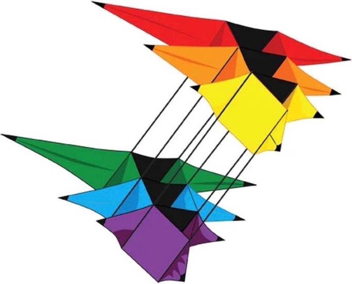 XKites Tristar - Vlieger - Eenlijner - Kids