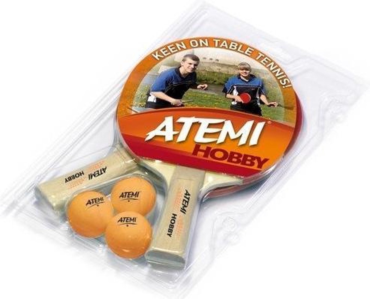 T.T.SET Atemi Hobby 2 bats met 3 bal