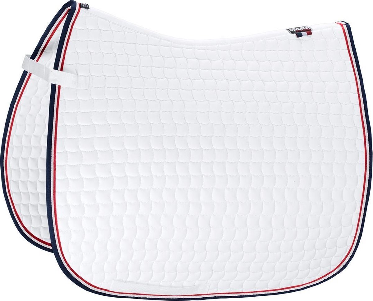 Eskadron Zadeldek  Contrast - White - dressuur Full