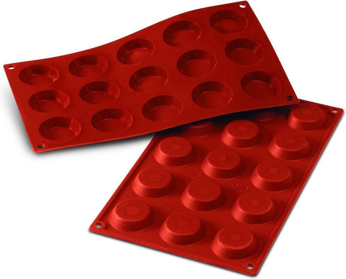 Silikomart Siliconen Mal Tartelleta 45x10mm