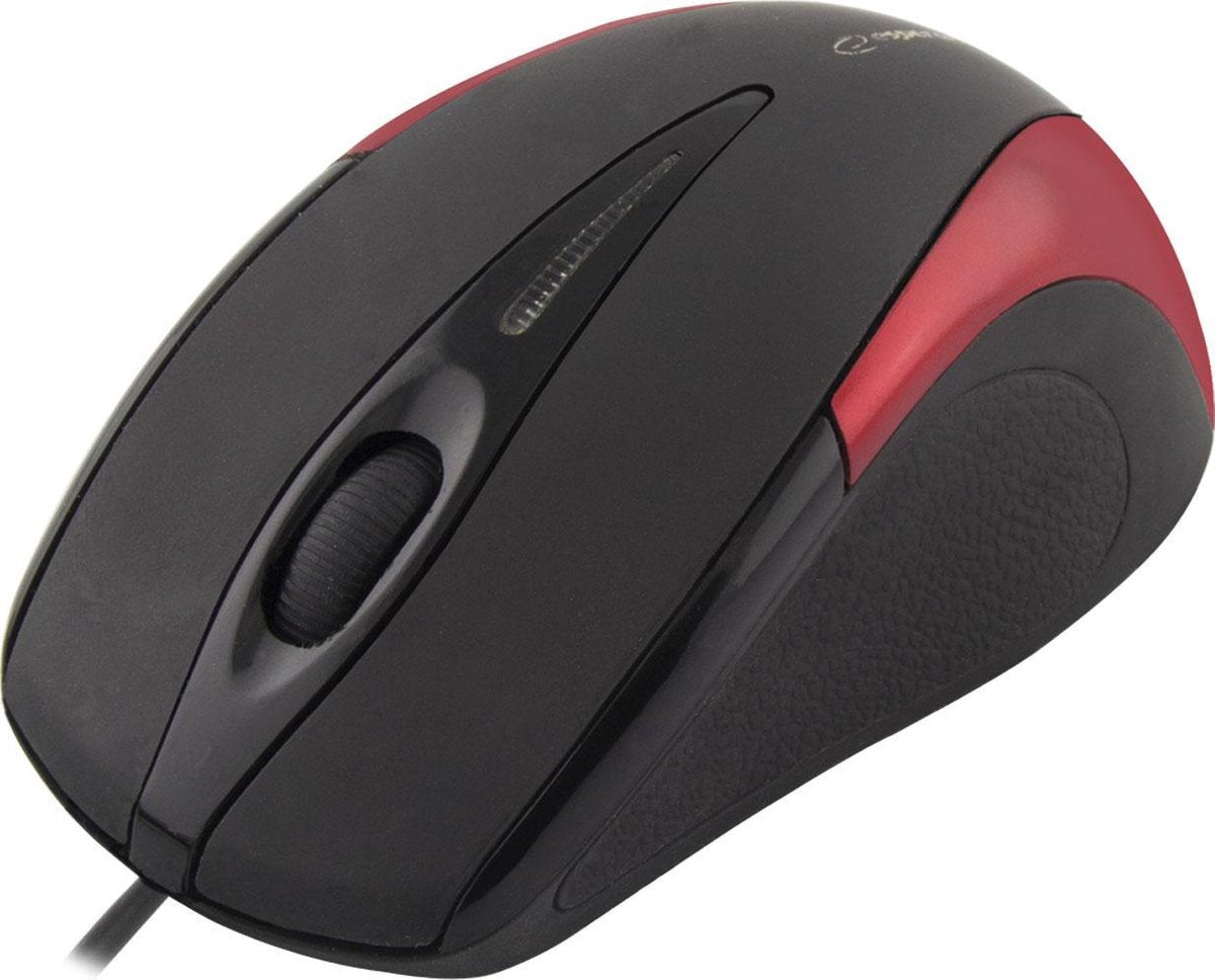 Esperanza USB Optische Muis 3D Sirius - Rood