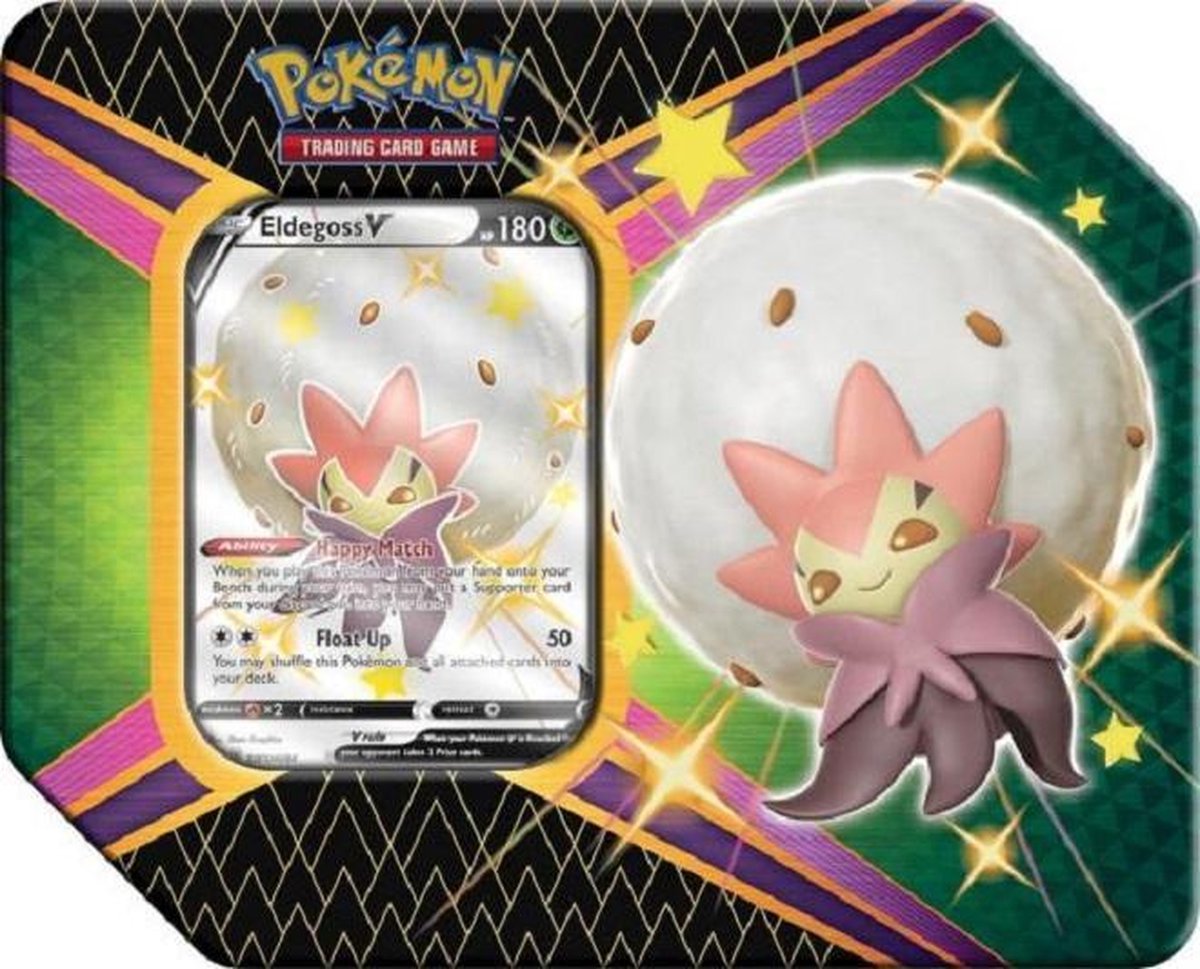 Eldegoss Shining Fates V Tin