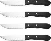 set van 4 steakmessen - jumbo steakmessen