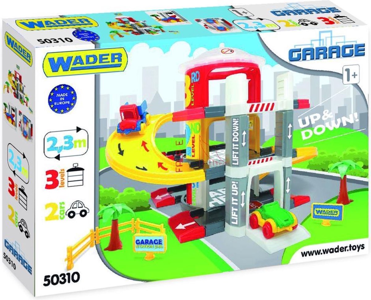 Wader Garage met lift en 3 verdiepingen