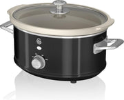Swan Retro - Slowcooker - Zwart