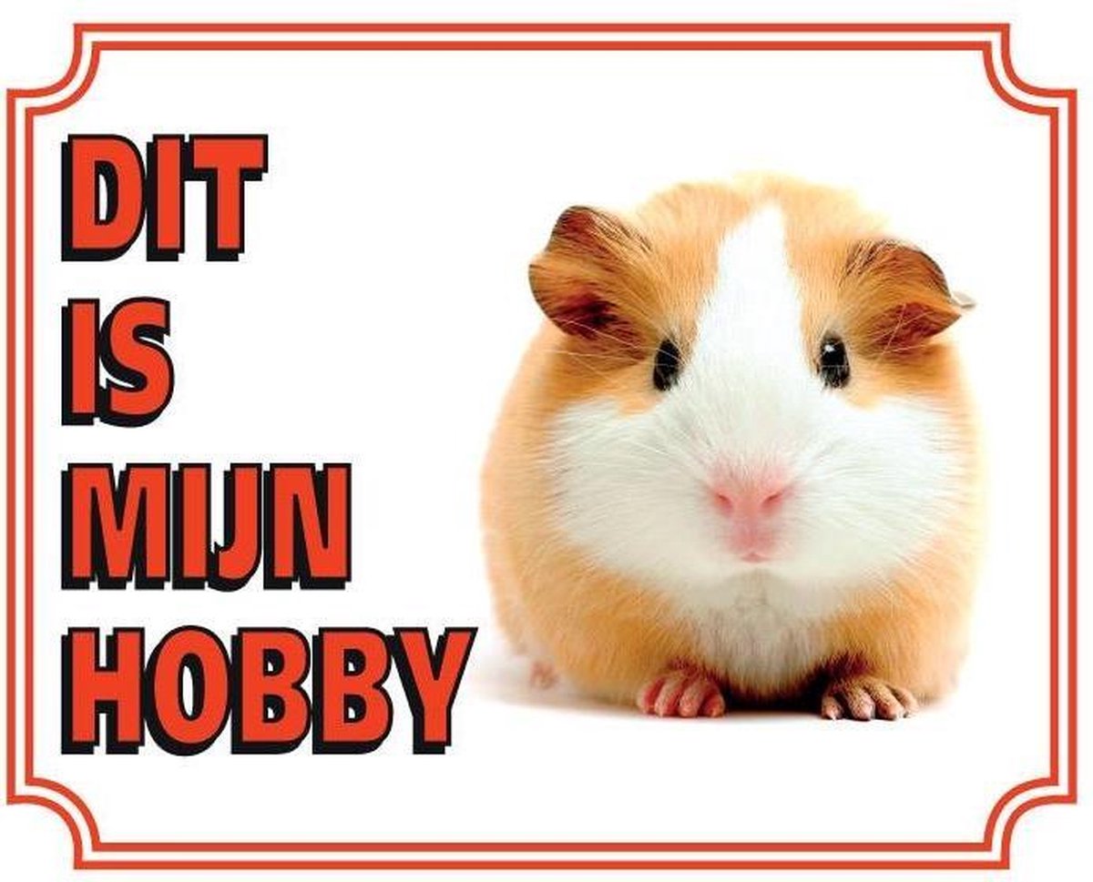 Cavia Waakbord - Dit is mijn hobby