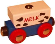 Houten Wagon met Melk