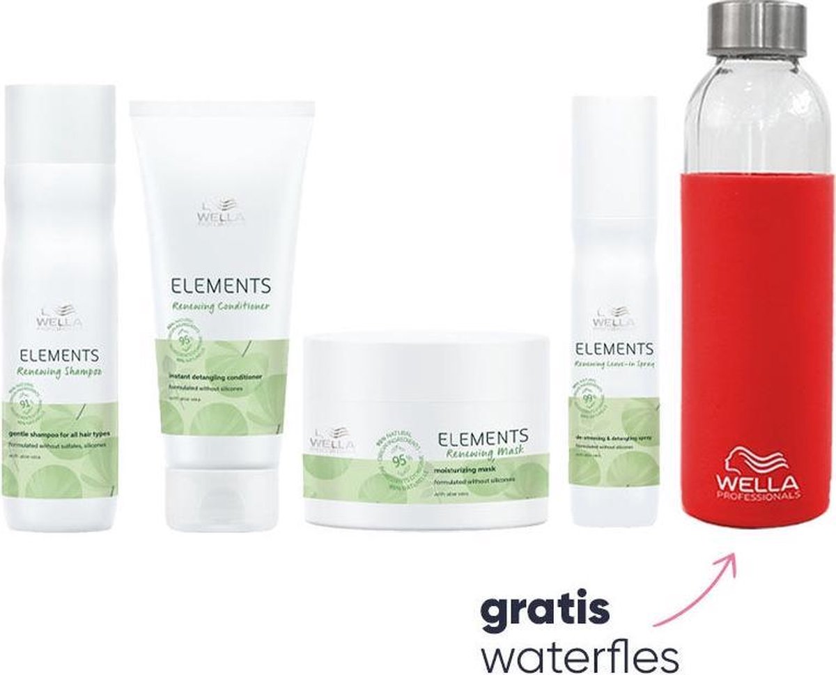 Droog haar pakket Wella Elements