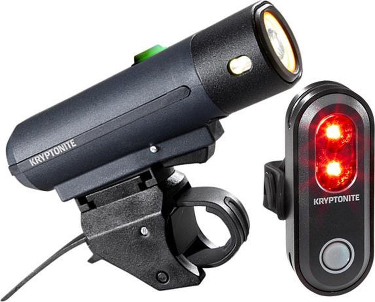 Kryptonite Fietsverlichting Street F-500/avenue R-45 Led 2-delig