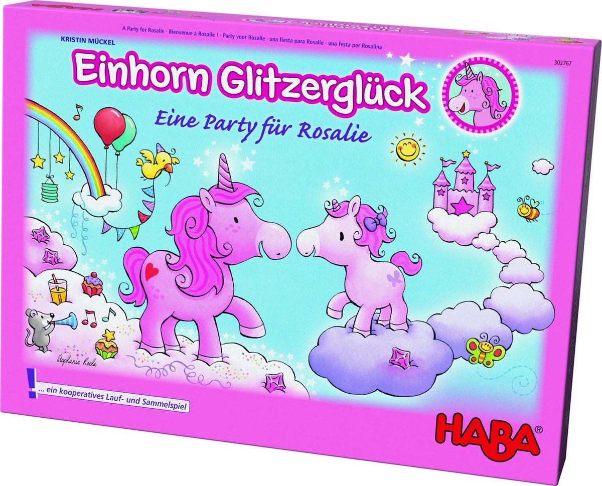 Haba Kinderspel Einhorn Glitzerglück - Eine Party Für Rosalie (du)