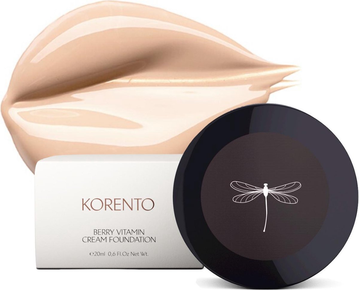 Korento - Natuurlijke Foundation -  Crème -  Cool 03