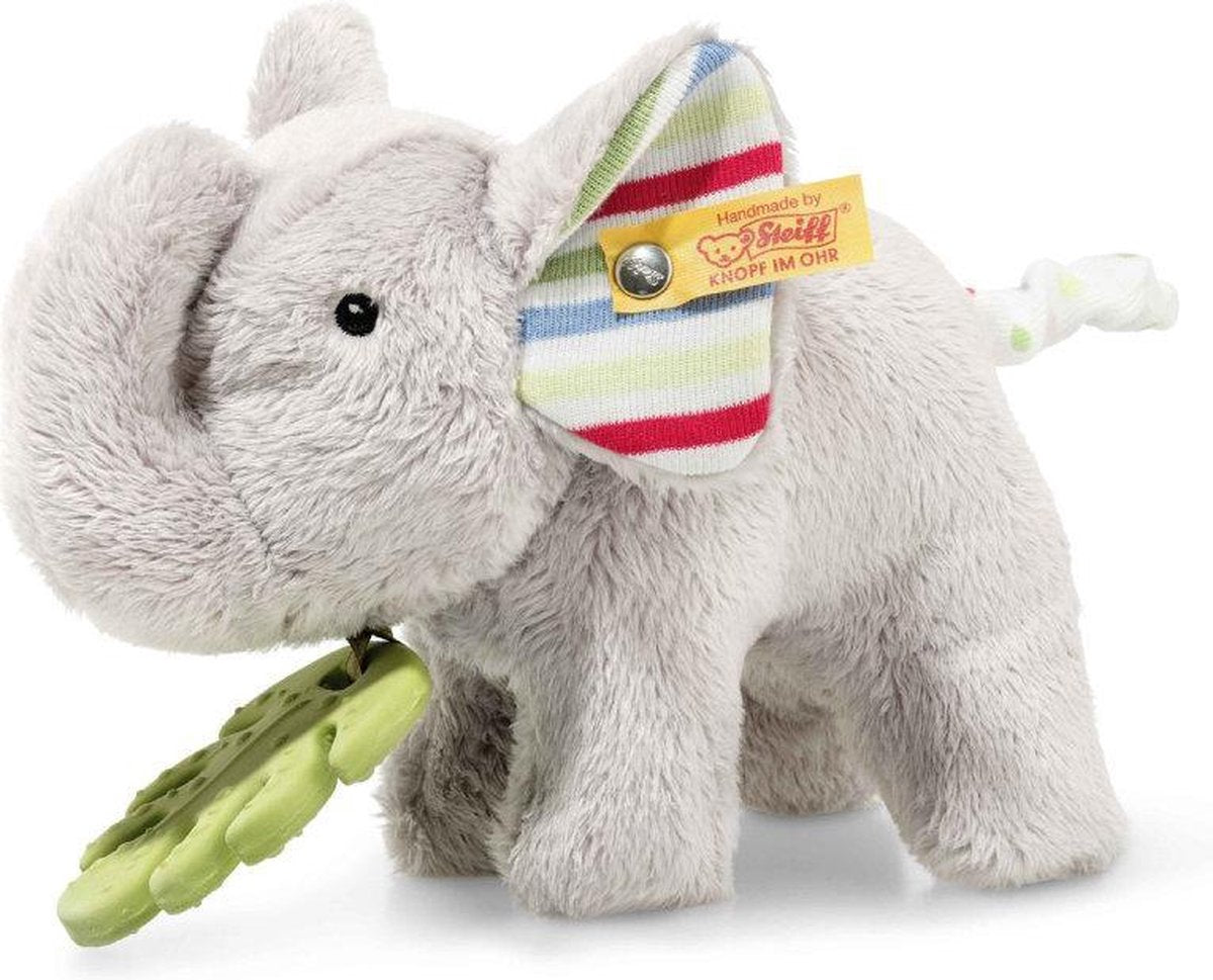 Steiff Wild Sweeties olifant Timmi met bijtring en knisperfolie