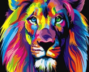 Leeuw - Diamond Painting - 15x20cm - Complete Set - Inclusief Tools