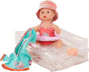 Götz bad en plaspop 10delig 33cm