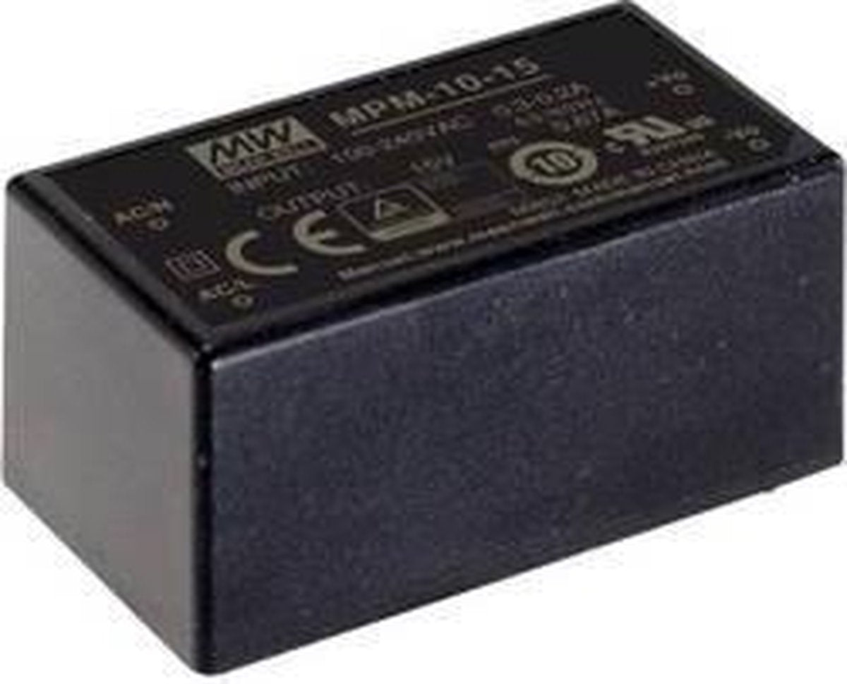 Mean Well MPM-10-12 AC/DC printnetvoeding 12 V/DC 850 mA