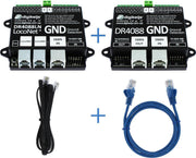 DR4088LN-GND_BOX Complete LocoNet startset met 32 terugmeldpunten