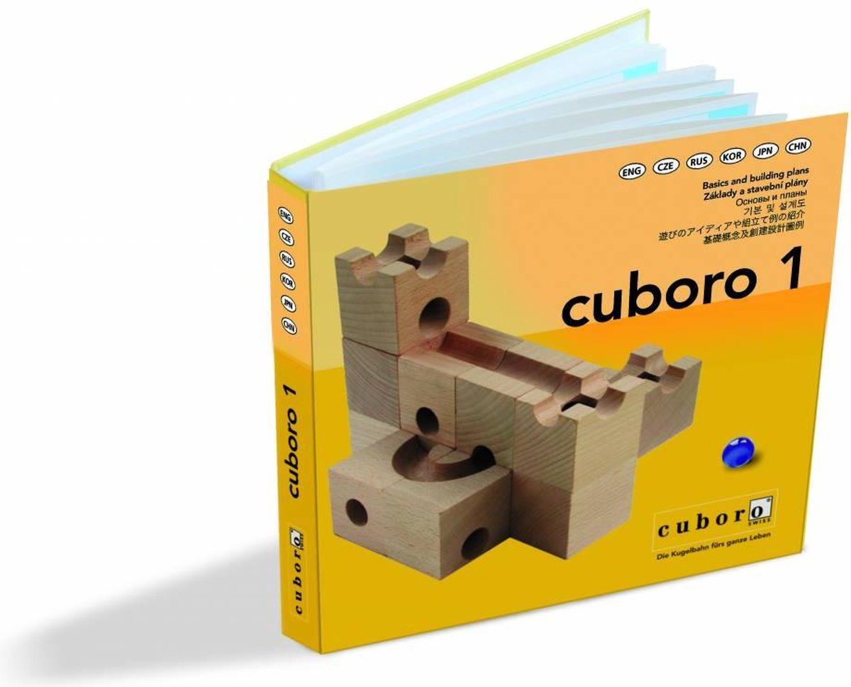 Cuboro Knikkerbaan boekje Instructies deel 1
