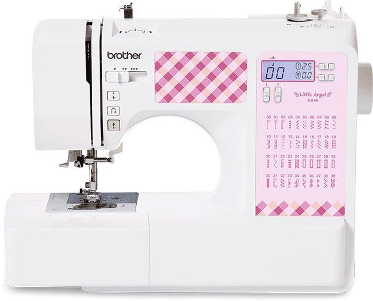 Brother KD40 Little Angel Luxe - Kindermachine - Roze