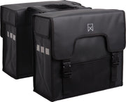 Willex Shopper Dubbele Fietstas - 38 liter - Mat Zwart