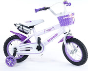 12 inch kinderfiets Paars/lila