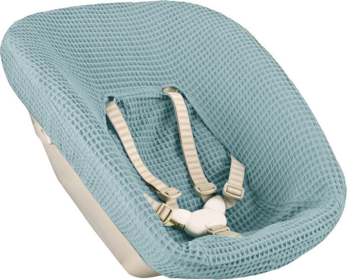 Ukje Hoes voor Stokke Newborn Set TrippTrapp - Wafelstof - Jade