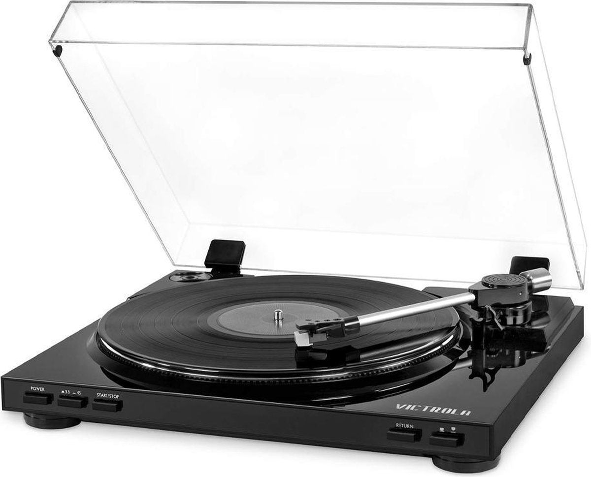 Victrola Pro Series VPRO-3100 Retro Platenspeler USB Zwart