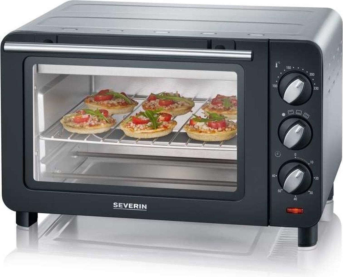 SEVERIN TO 2064 - Vrijstaande oven - Zwart