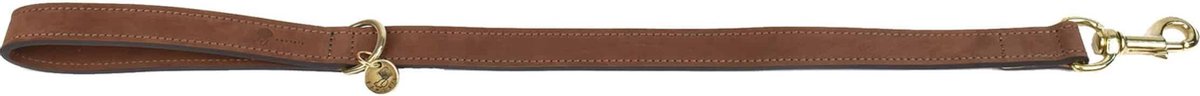 Fantail | Dog leash short Nubu Dark Brown 60cmx25mm