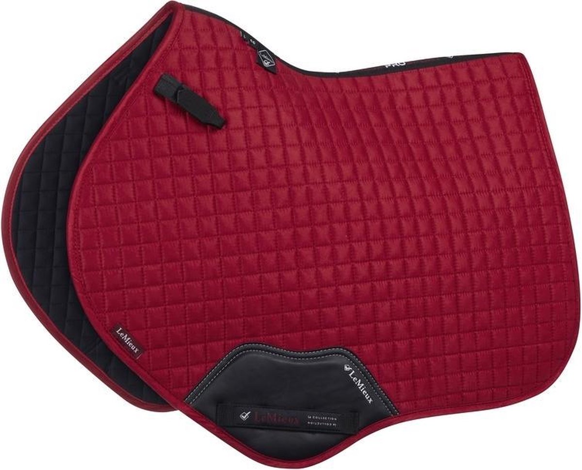 LeMieux Zadeldek Luxery Suede CC Square