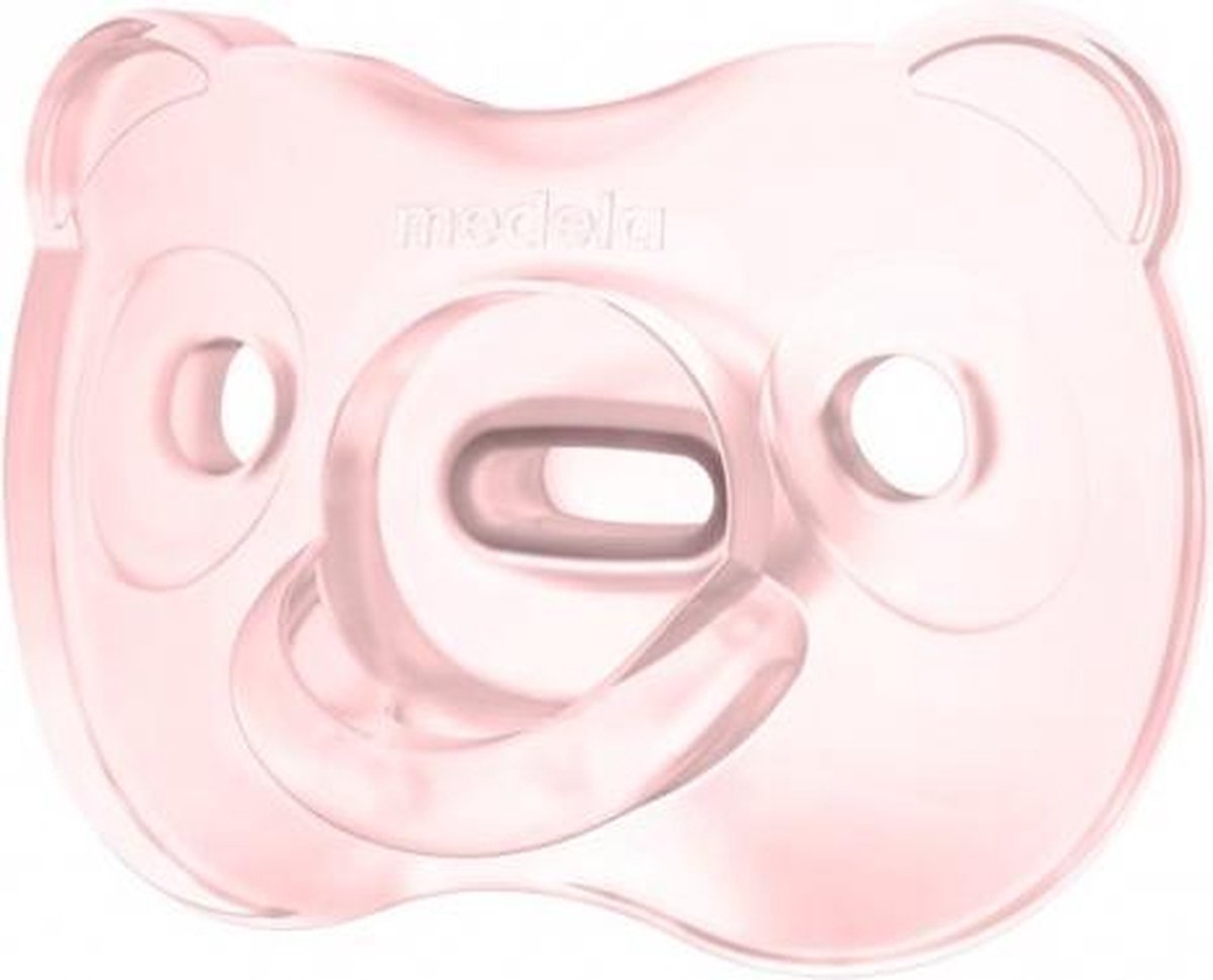 Medela Baby Fopspeen Soft Silicone Soft Pink 0-6mnd