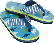 Hatley Jongens Flip Flops Great White Sharks
