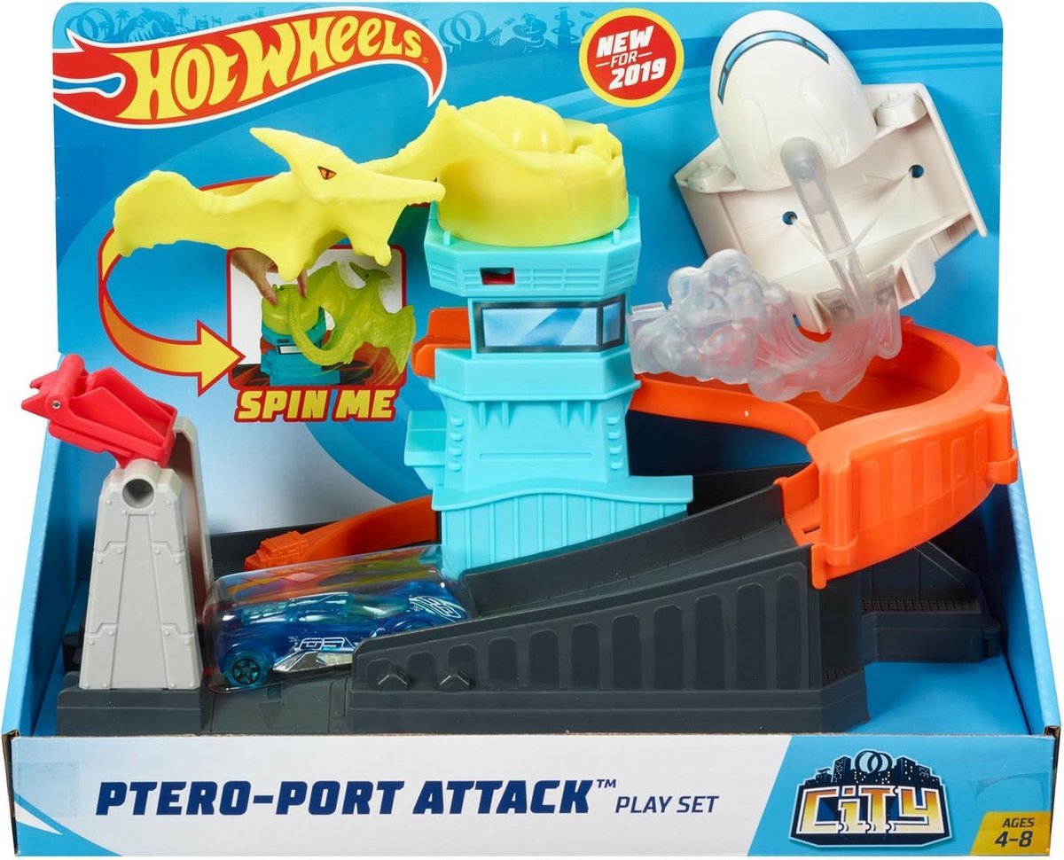 Hot Wheels City Pterodactyl Aanval