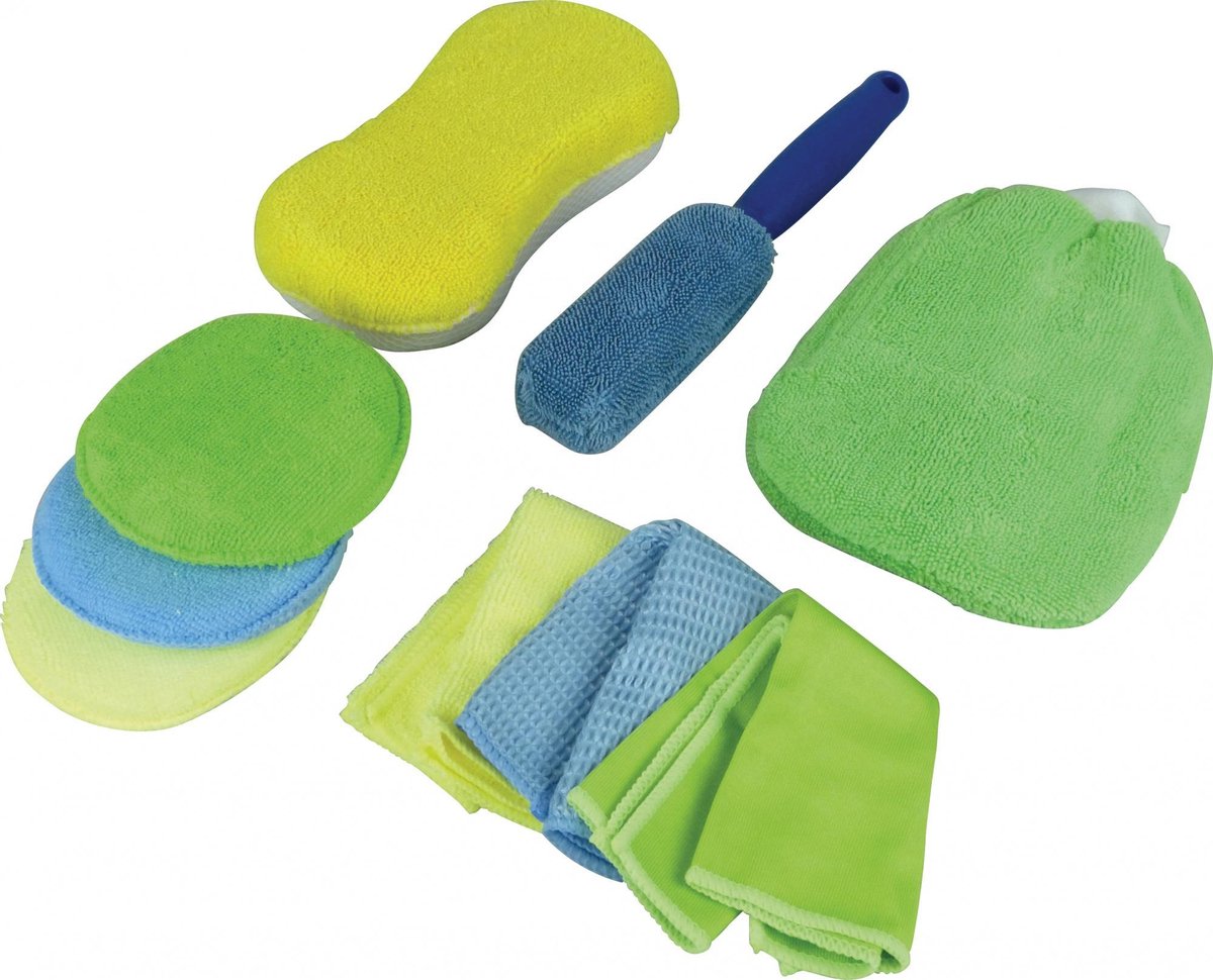 Protecton Microvezel Schoonmaakset 9-delig