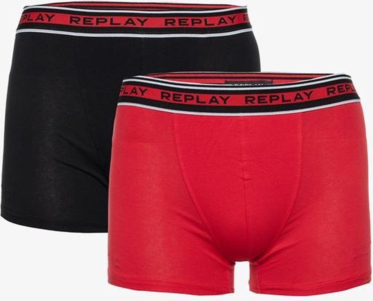 Replay heren boxershorts 2-pack -  - Maat XL