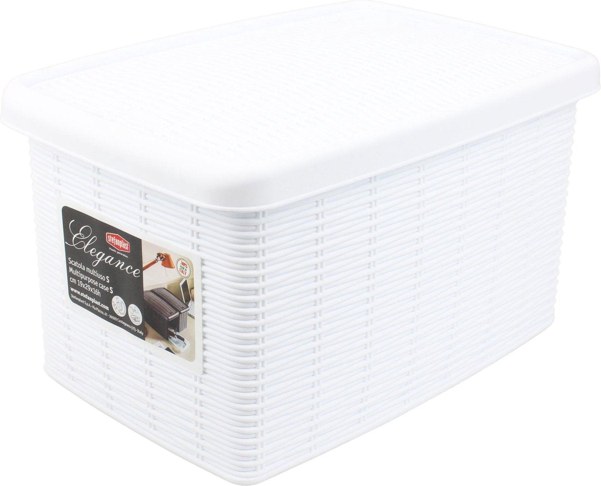 Stefanplast Elegance Opbergbox 5.5L - Wit