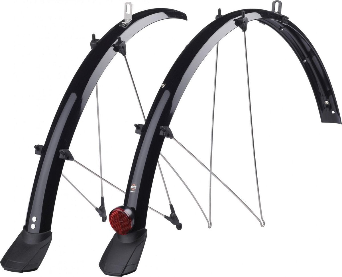 Sks Spatborden Set Bluemels Kunststof 28 Inch X 55 Mm Zwart