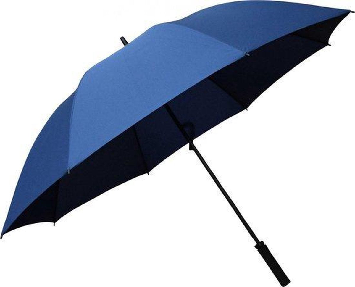 Precision Golfparaplu 75 Cm Polyester/fiberglas Marineblauw