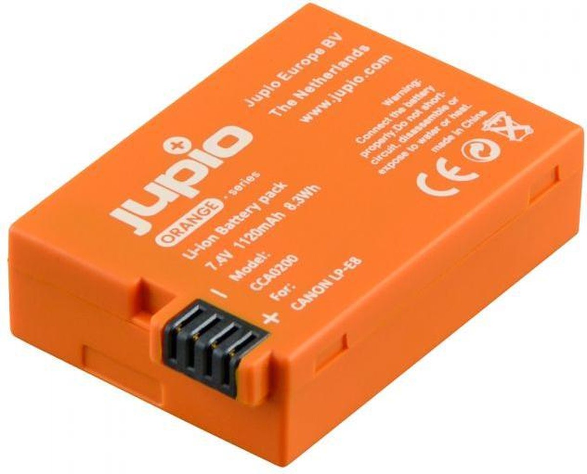 CANON LP-E8 ORANGE SERIES (MERK: JUPIO) 1120MAH