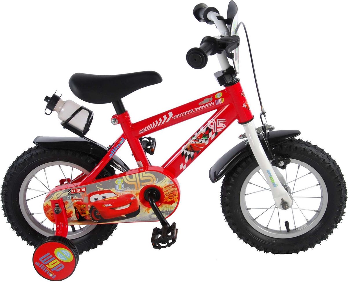 Disney Cars Kinderfiets - Jongens - 12 inch - Rood