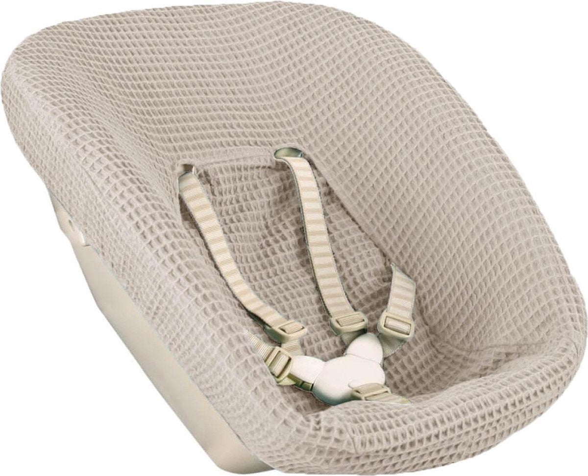 Ukje Hoes voor Stokke Newborn Set TrippTrapp - Wafelstof - Taupe