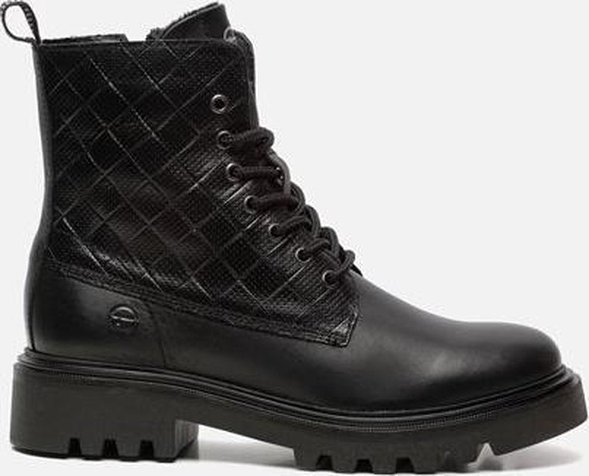 Tamaris Veterboots zwart - Maat 40