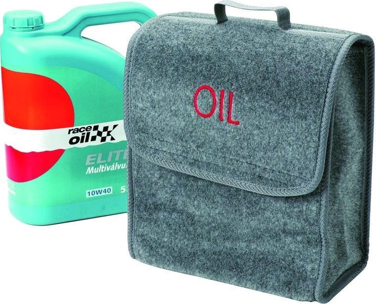Car Plus Kofferbaktas 10 Liter Polyester Zwart/grijs