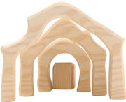 Nativity Stable Small 4 Pieces