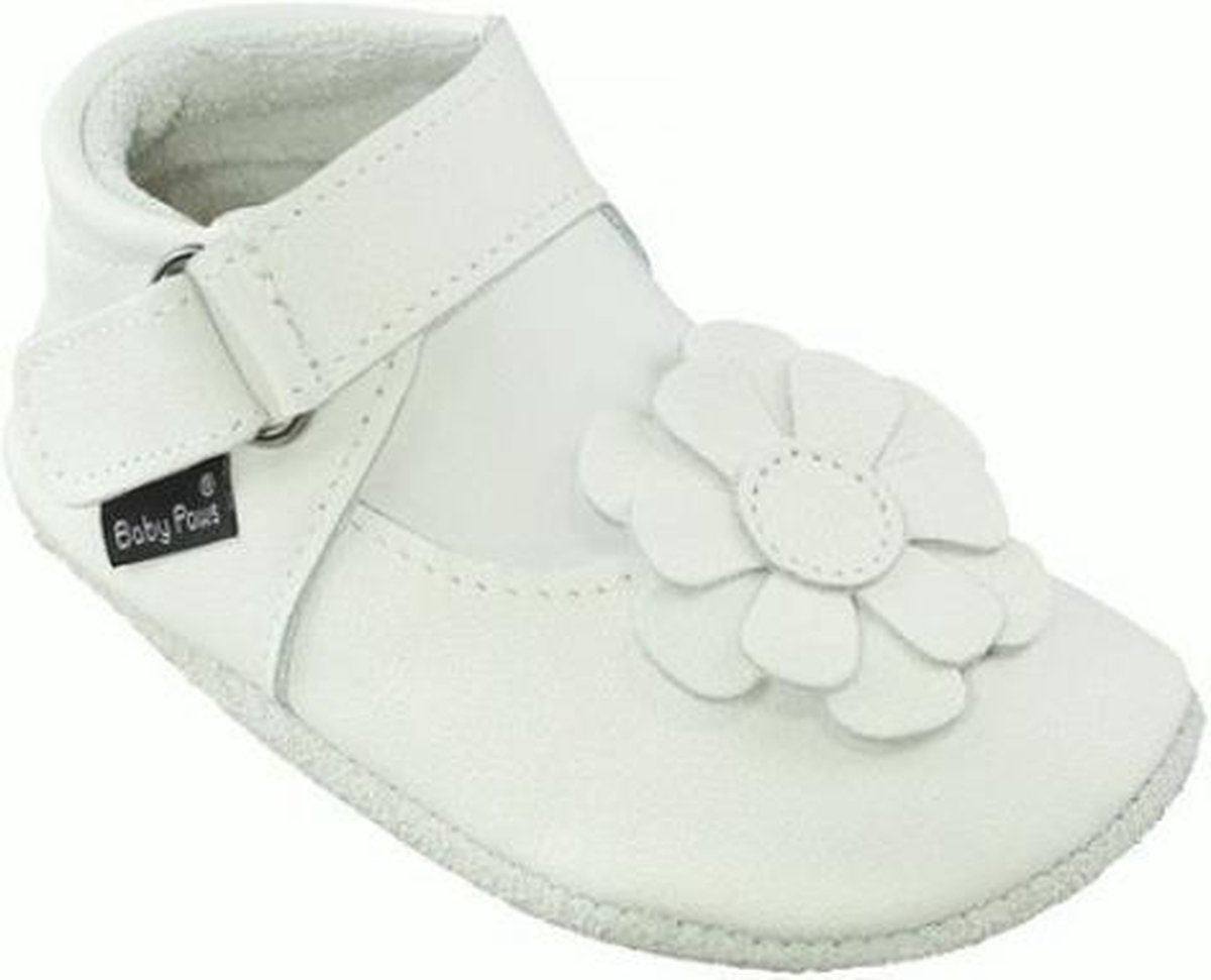 Baby Paws babyslofjes Kylie wit maat: 6 (14
