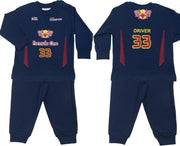 Fun2Wear Formula One (Formule 1) baby/kleuter/kinder/tienerpyjama (Formule 1) baby/kleuter/kinder/tienerpyjama - Blauw - Maat 104